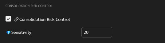 Consolidation Risk Control Settings